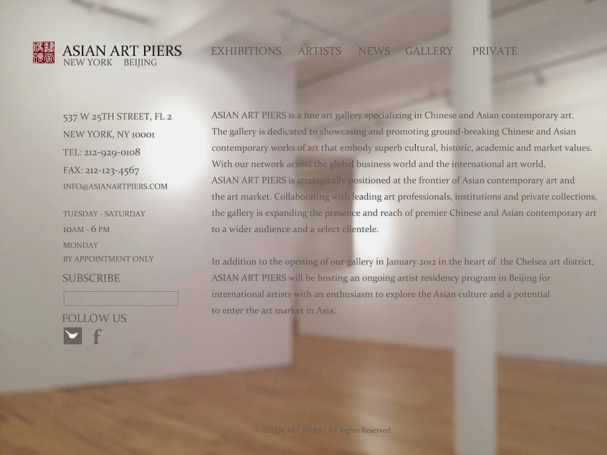 Asian Art Piers