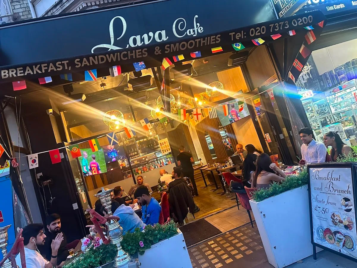 Lava cafe