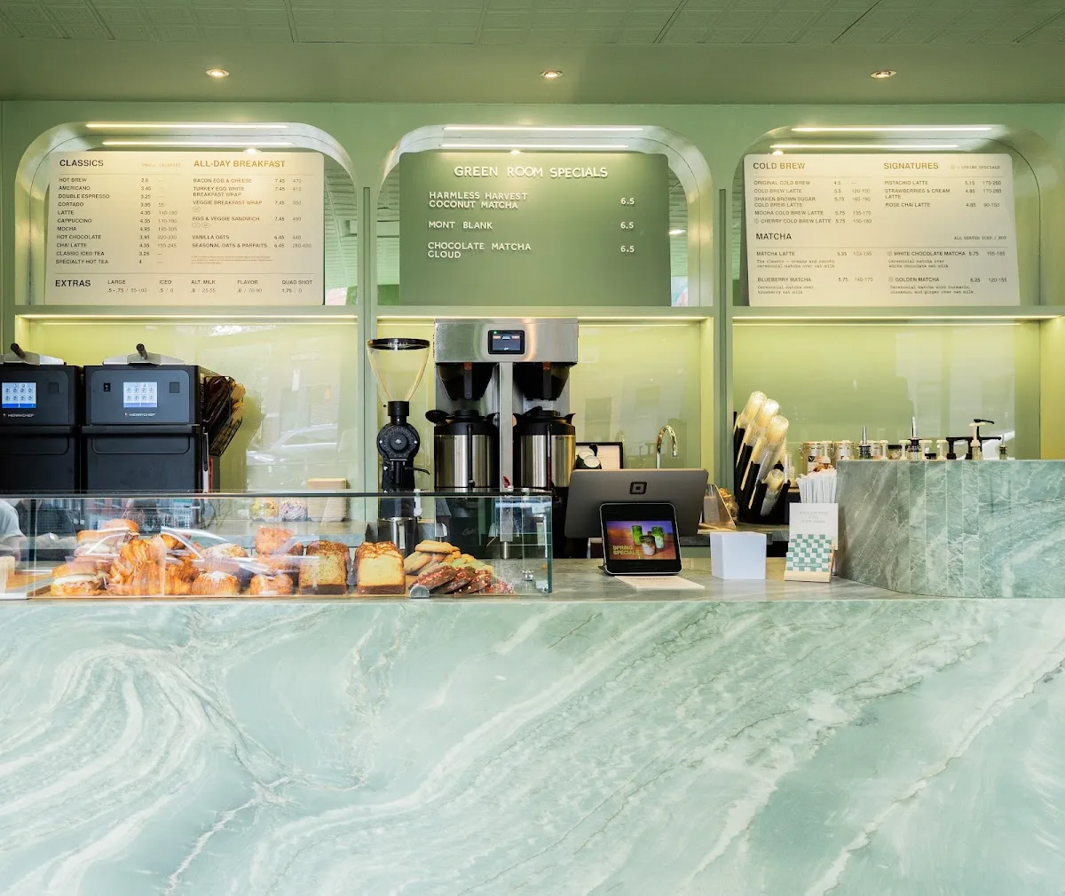 The Green Room by Blank Street
