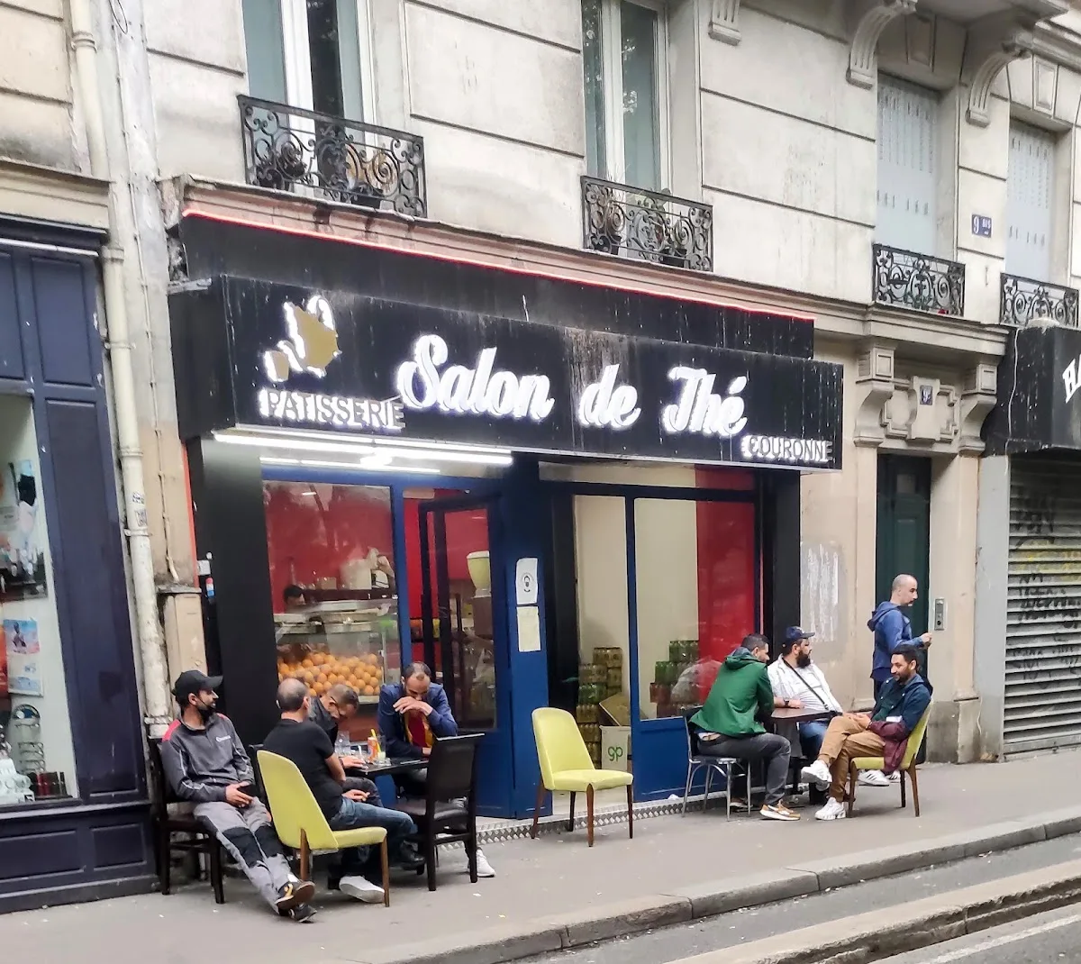 Salon de thé couronne