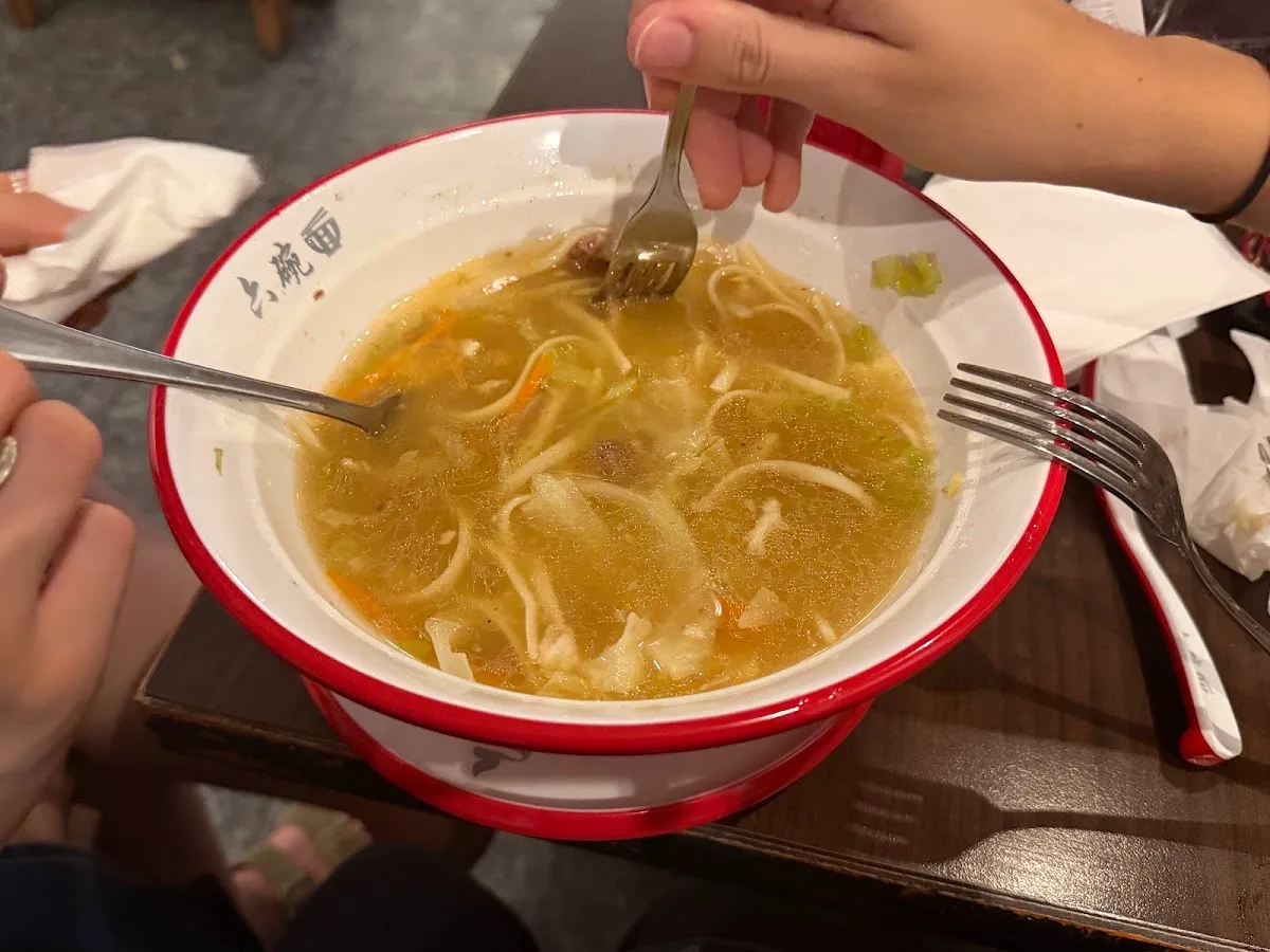 Six bowls noodle