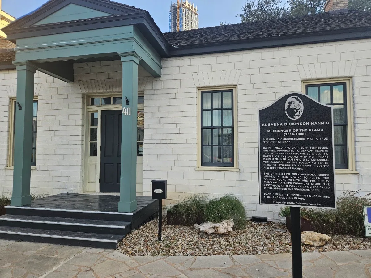 Joseph And Susanna Dickinson Hannig Museum