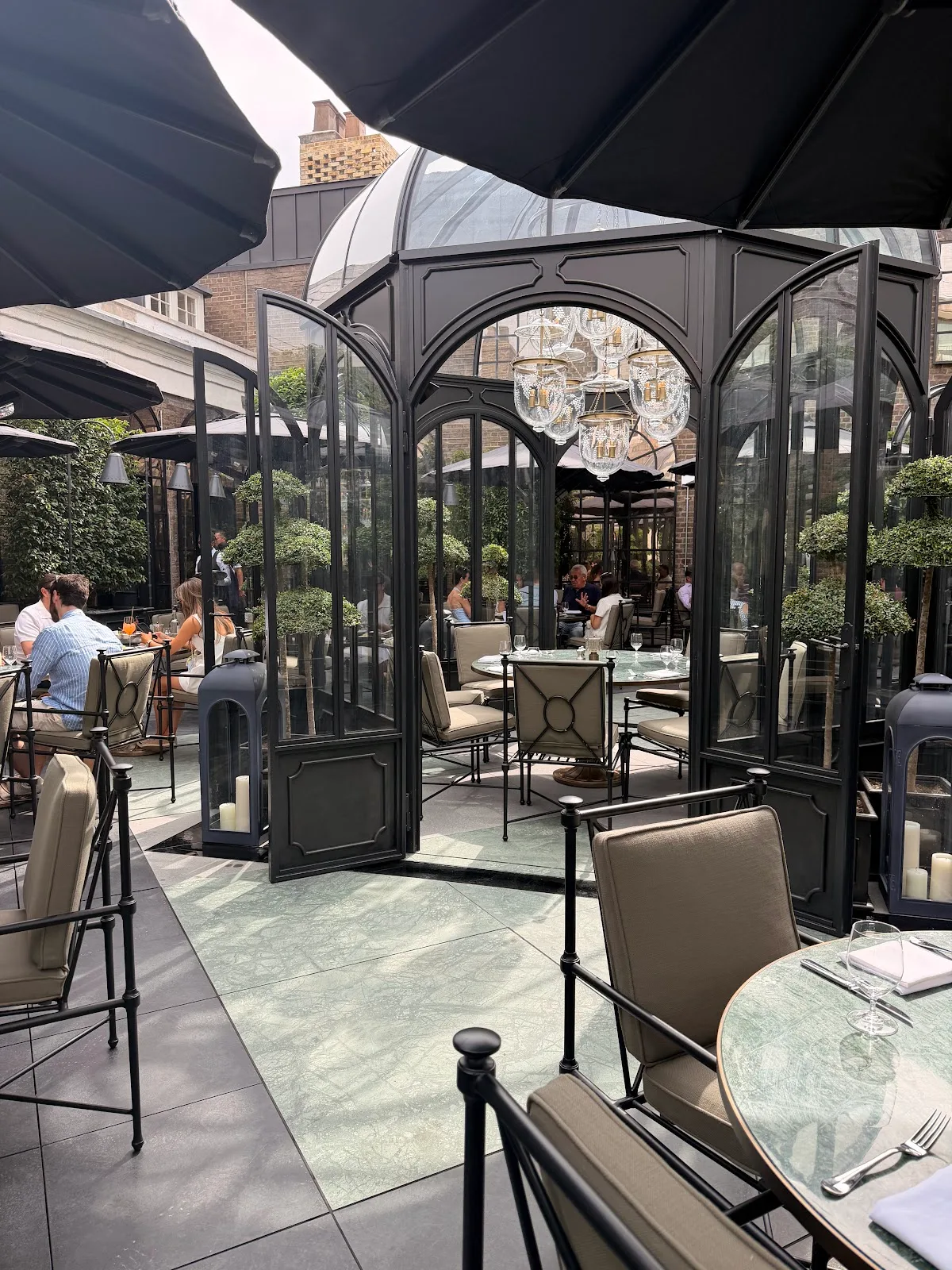 RH London, The Dining Room & The Perch Rooftop