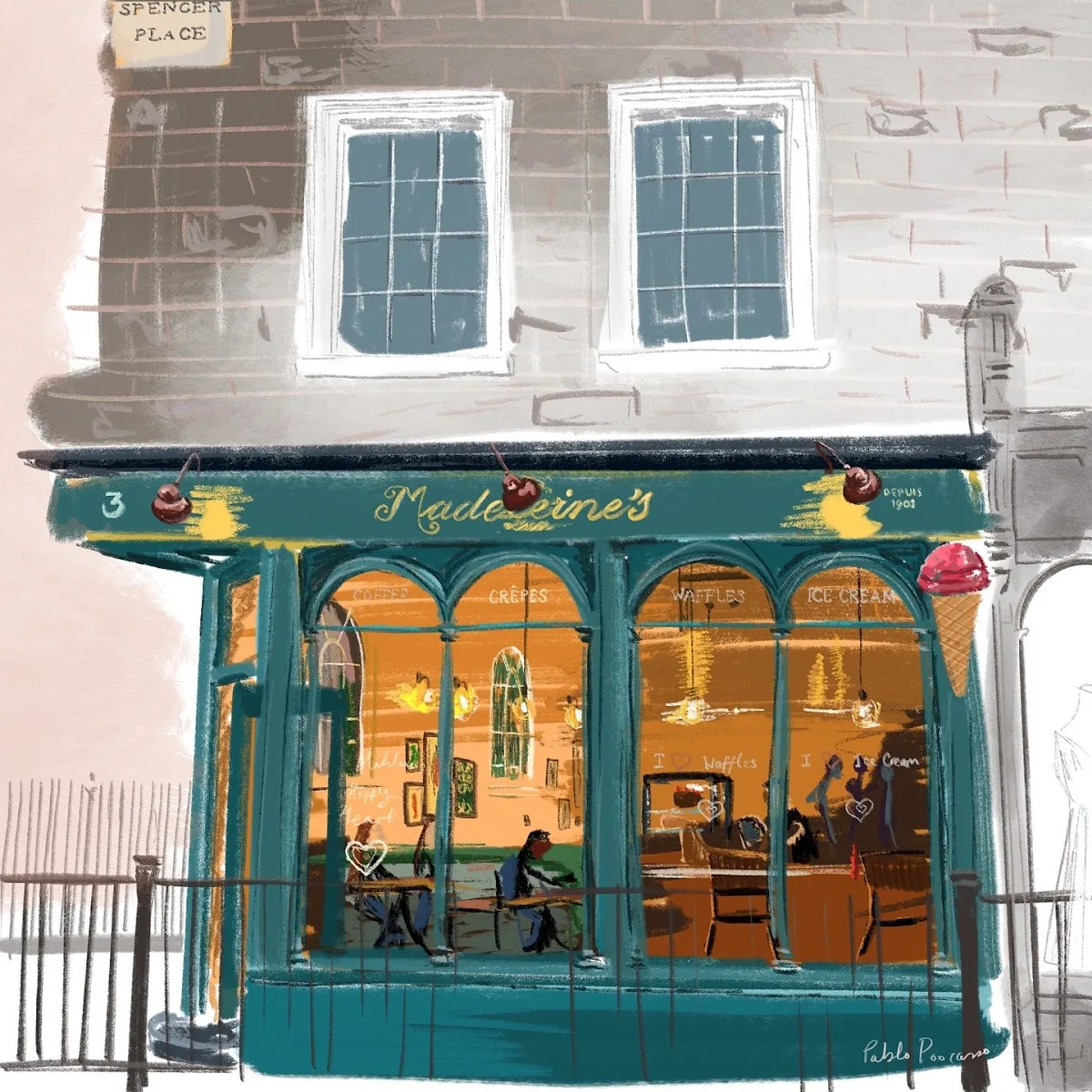 Madeleine's Creperie (Restaurant, Ice Cream, Cafe)