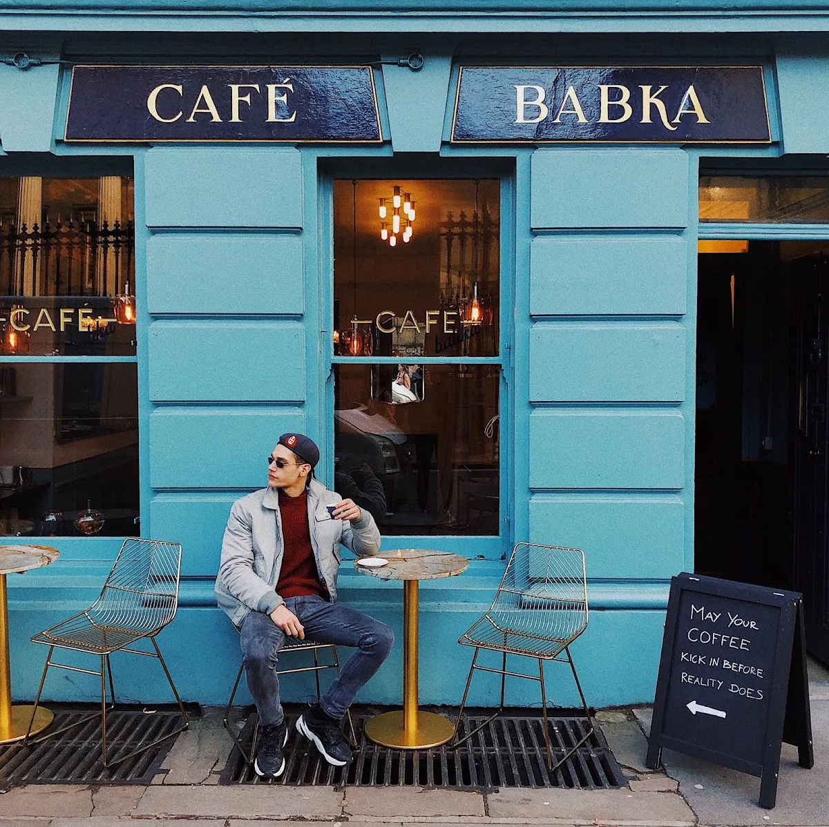 Cafe Babka with Gelupo
