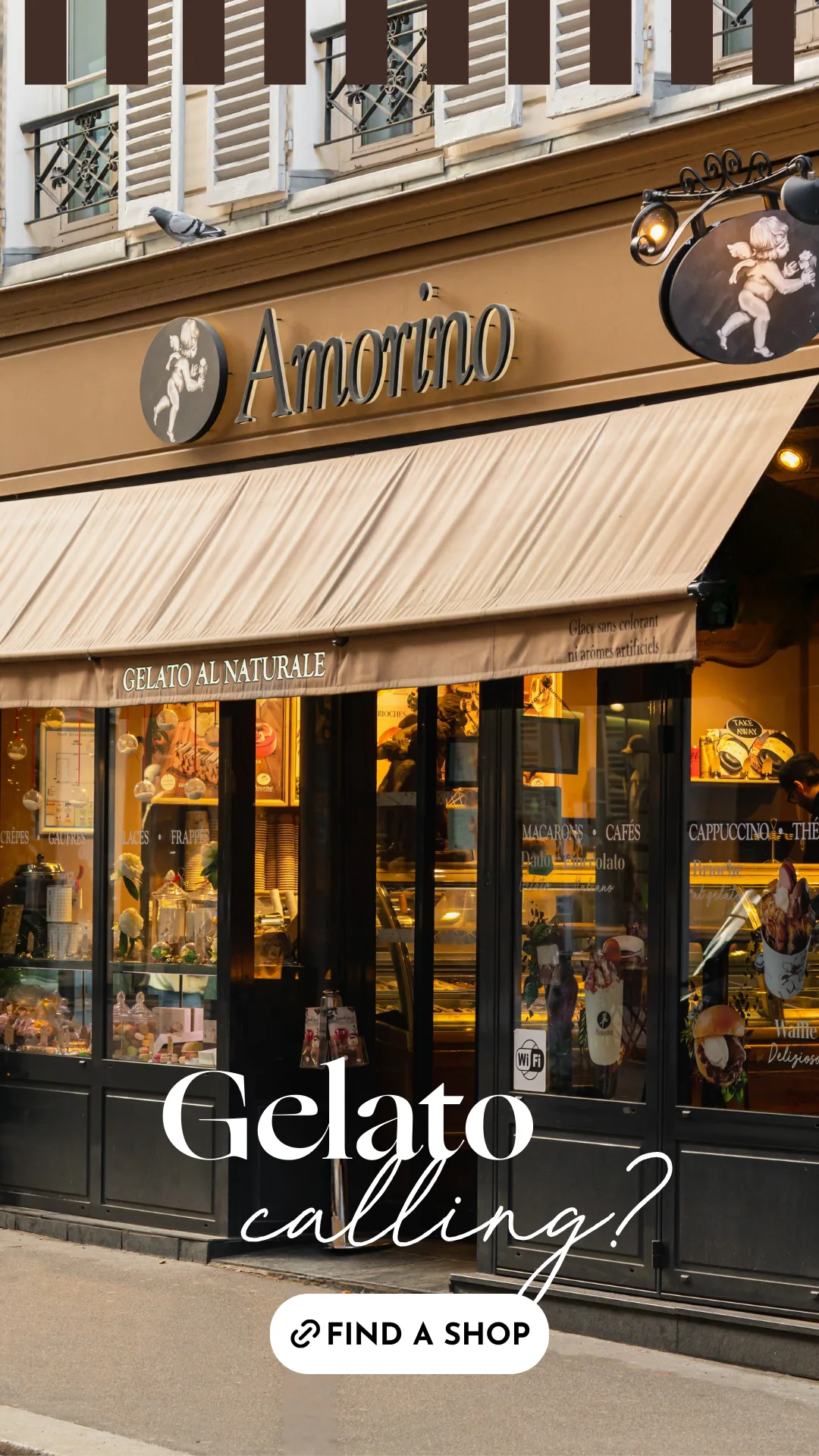 Amorino Gelato - Paris Luxembourg