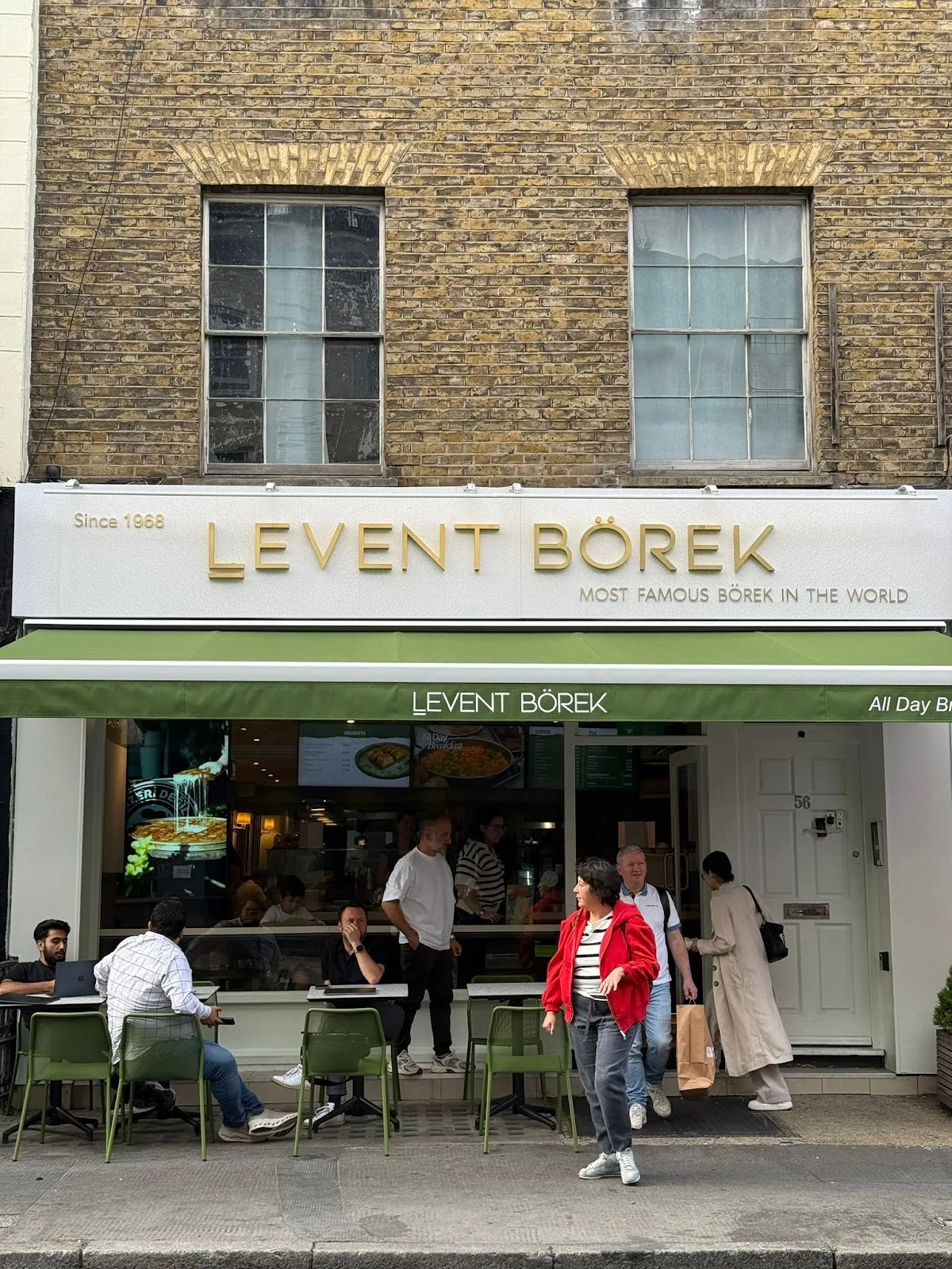 Levent Börek Fitzrovia Cafe