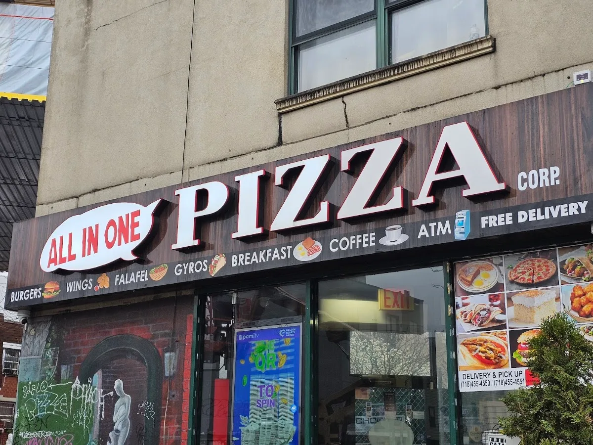 All in one pizza