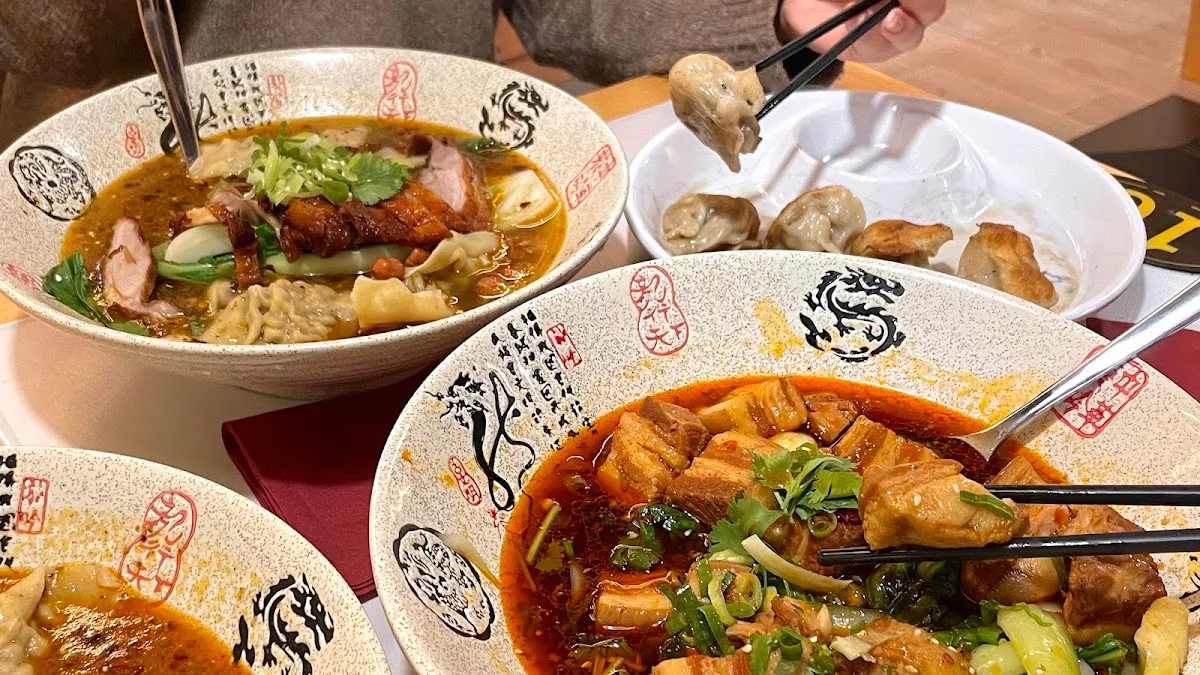 Raviolis du sichuan bastille