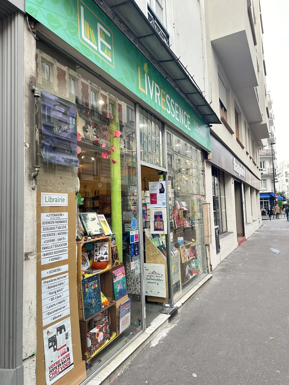 Librairie Livressence