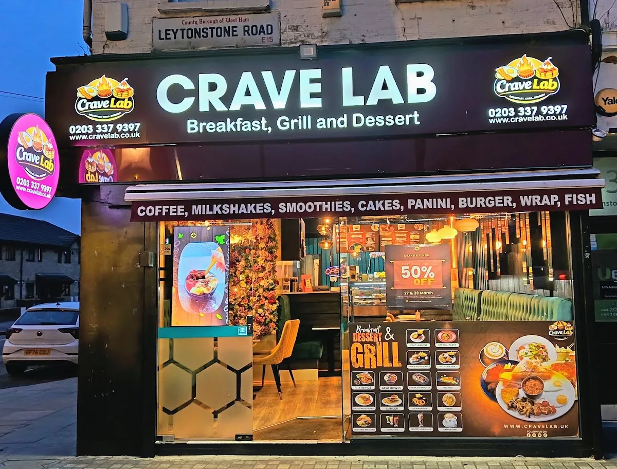 Crave Lab — Cafe & Grill