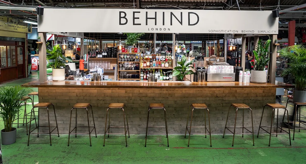 Behind Bar