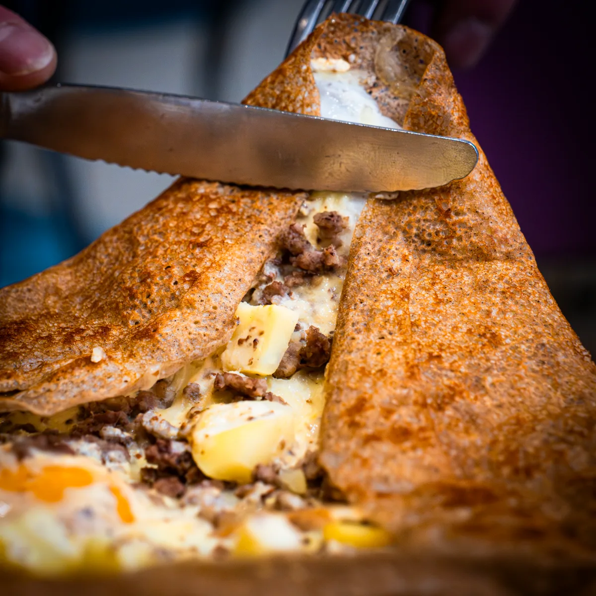 Lucette Fait Des Crêpes