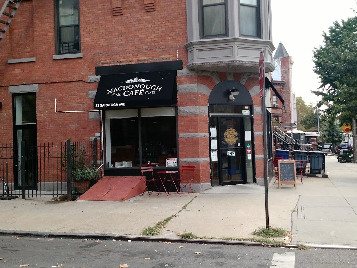 Macdonough cafe