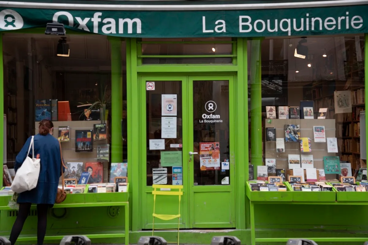 Bouquinerie solidaire Oxfam
