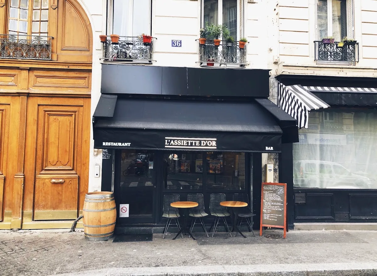 L'assiette d'or