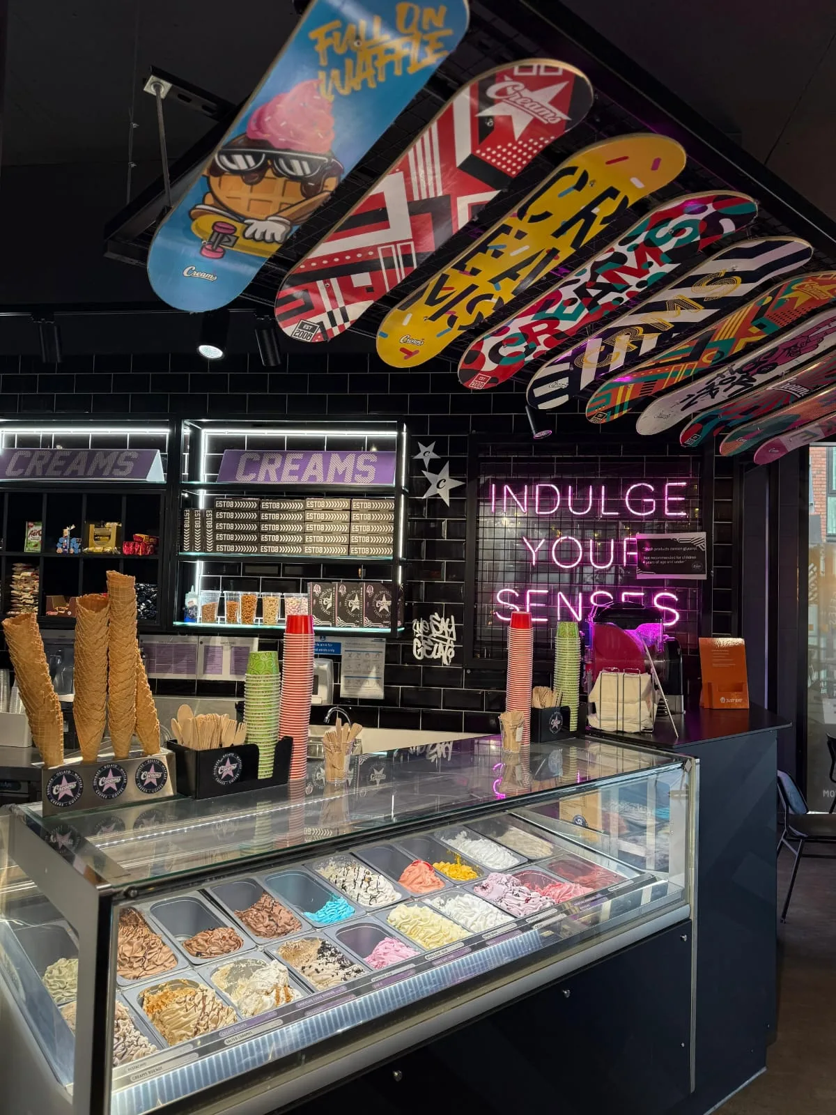 Creams Cafe Royal Wharf