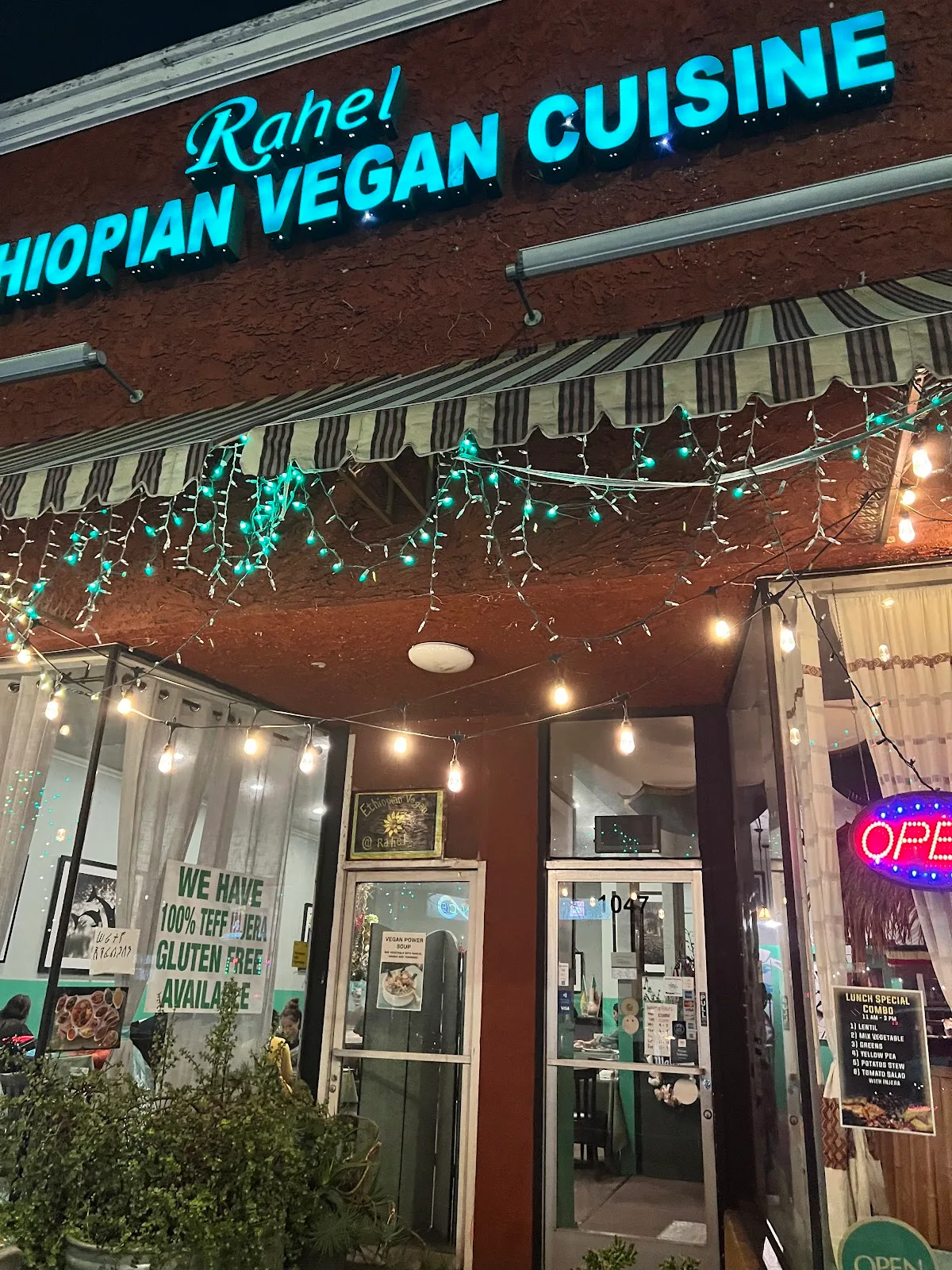 Rahel Ethiopian Vegan Cuisine