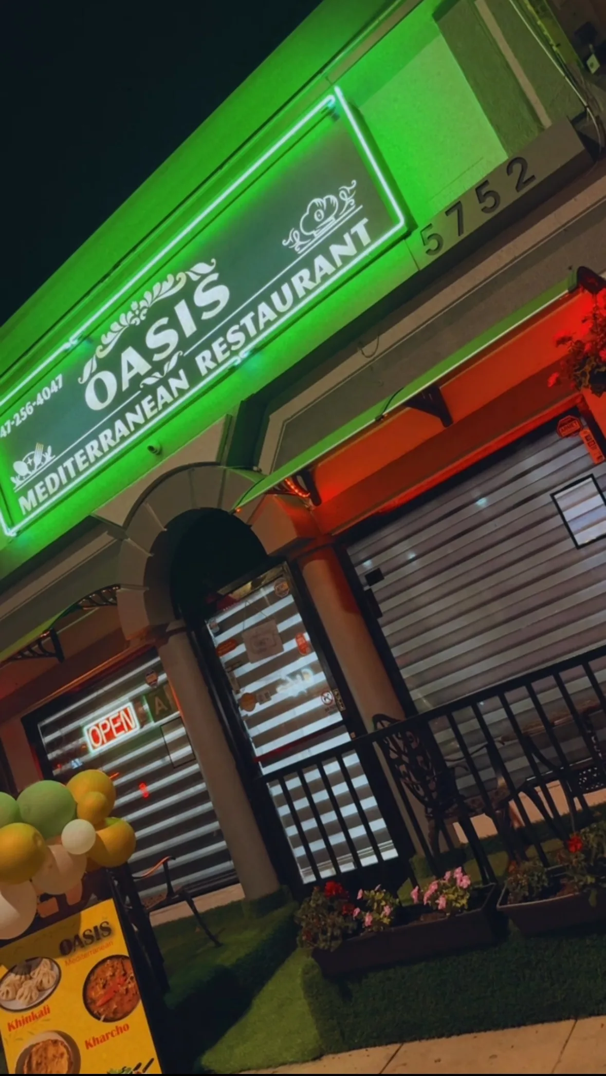 Oasis Mediterranean Restaurant LLC