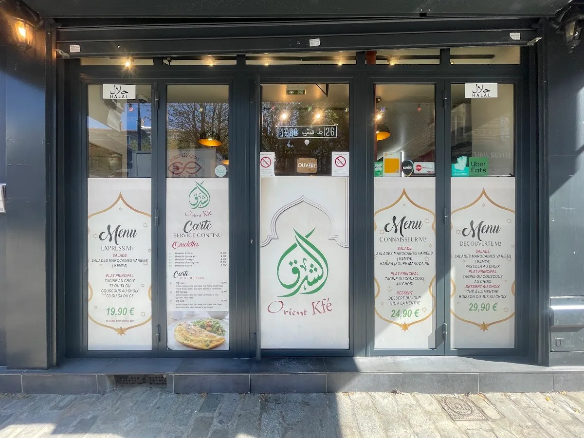Orient Kfe Restaurant Salon de thé Marocain Paris