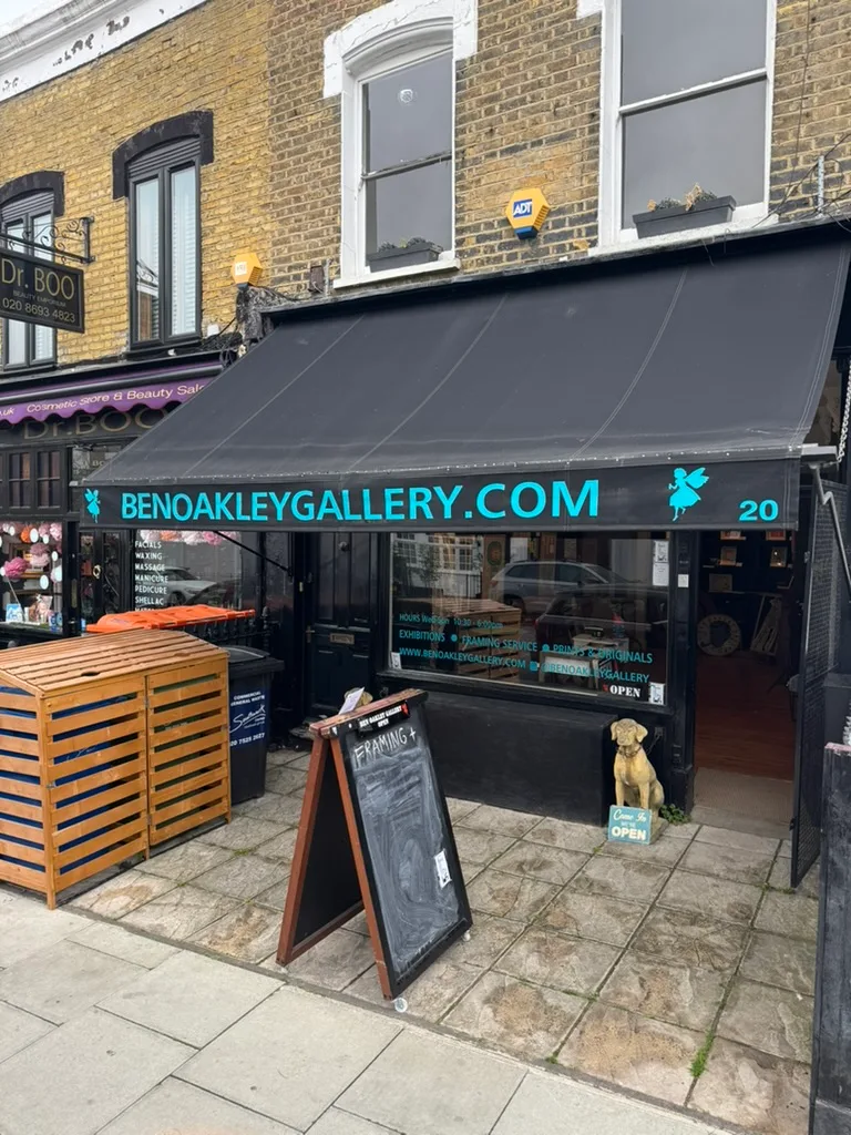Ben Oakley Gallery online & pop ups for now