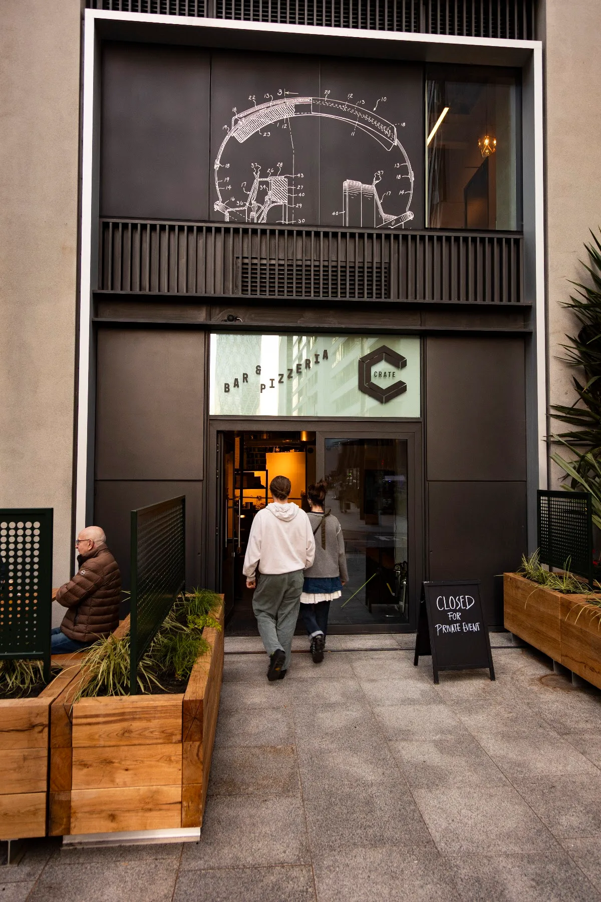 CRATE Bar & Pizzeria Wood Wharf