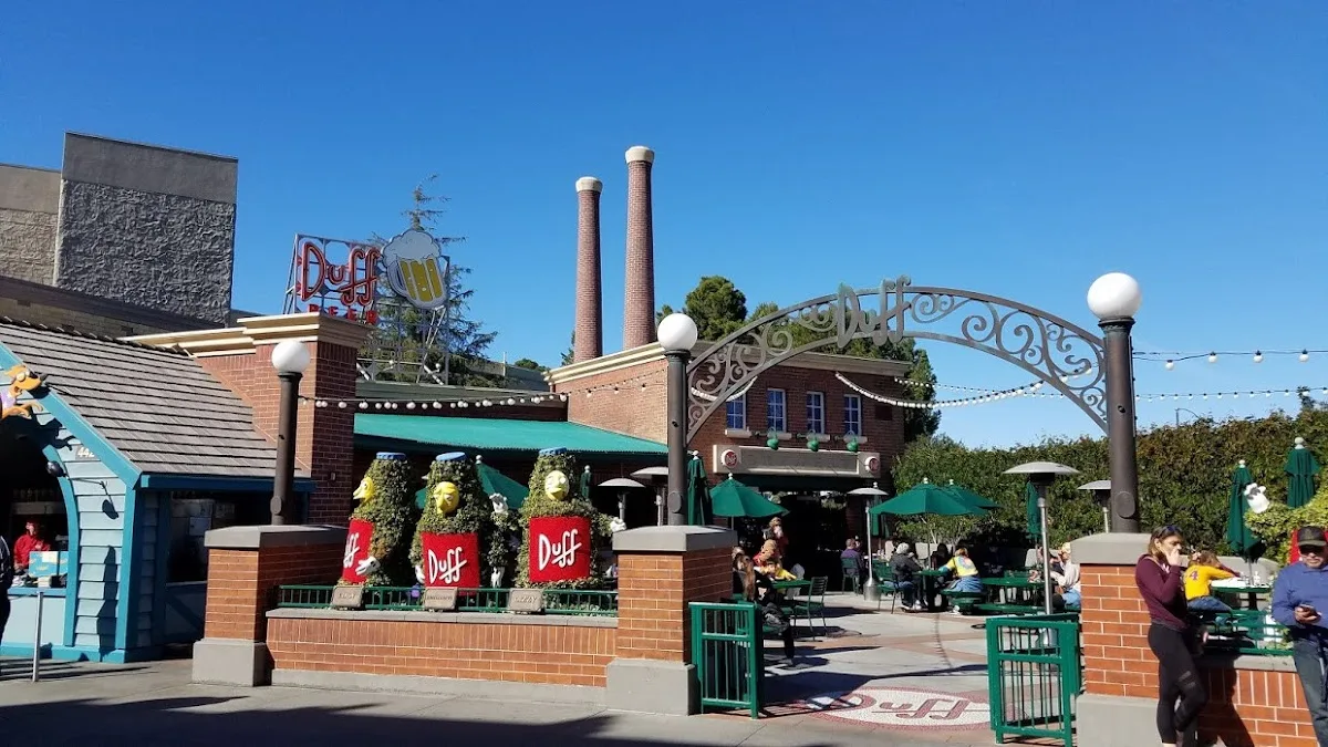 Duff Brewery Beer Garden