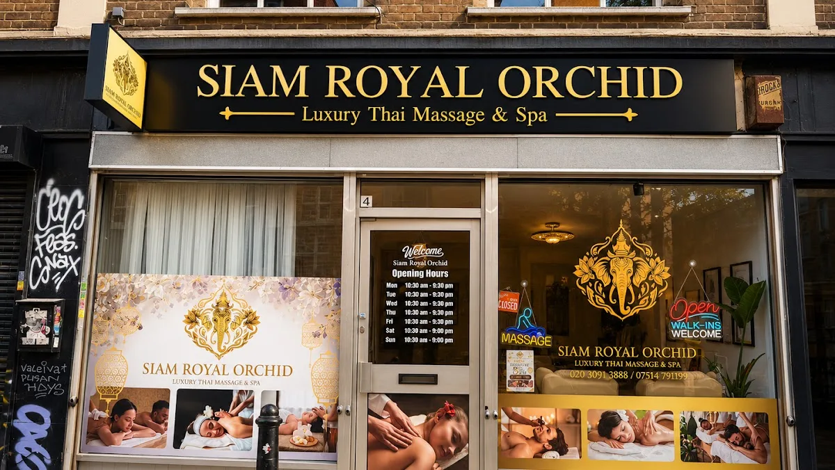 SIAM ROYAL ORCHID LUXURY THAI MASSAGE & SPA ( London Liverpool Street )