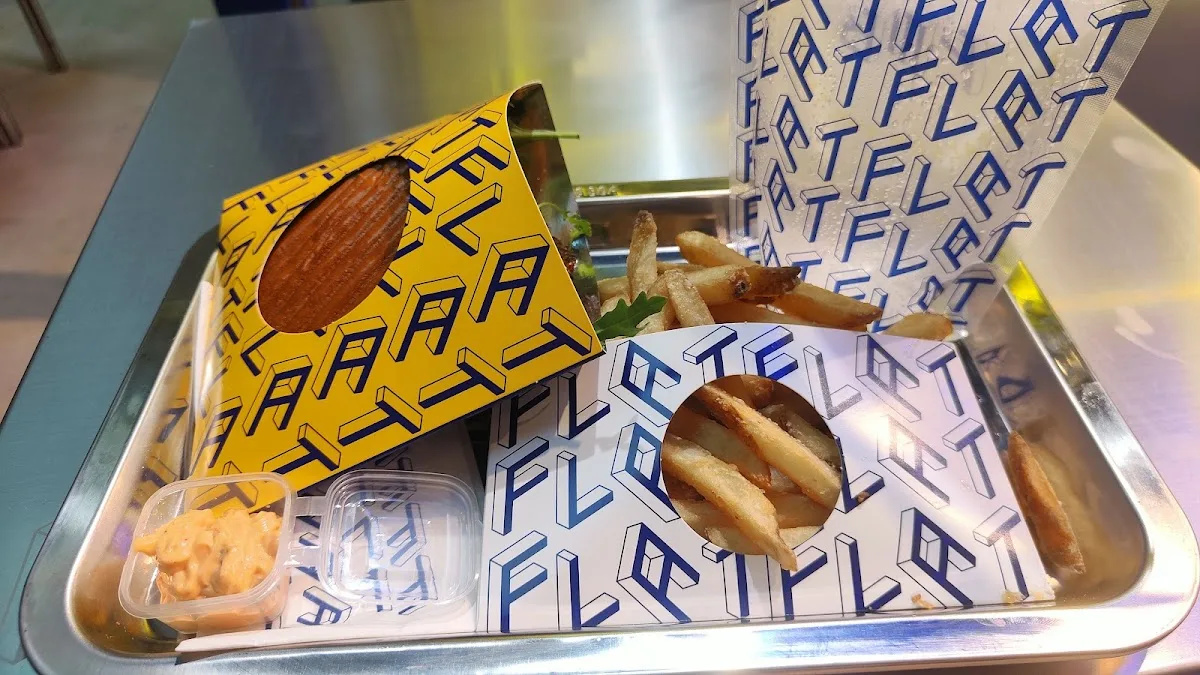 🍔 Flat My Burger | Restaurant Châtelet les Halles Westfield