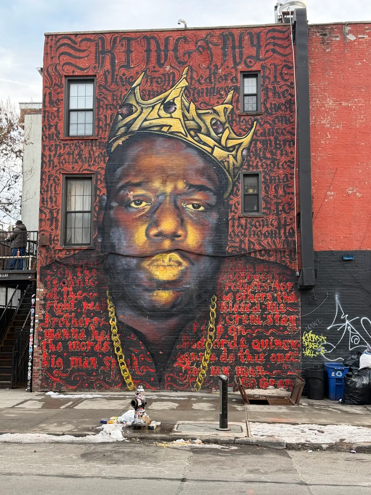 King Of NY Biggie Mural