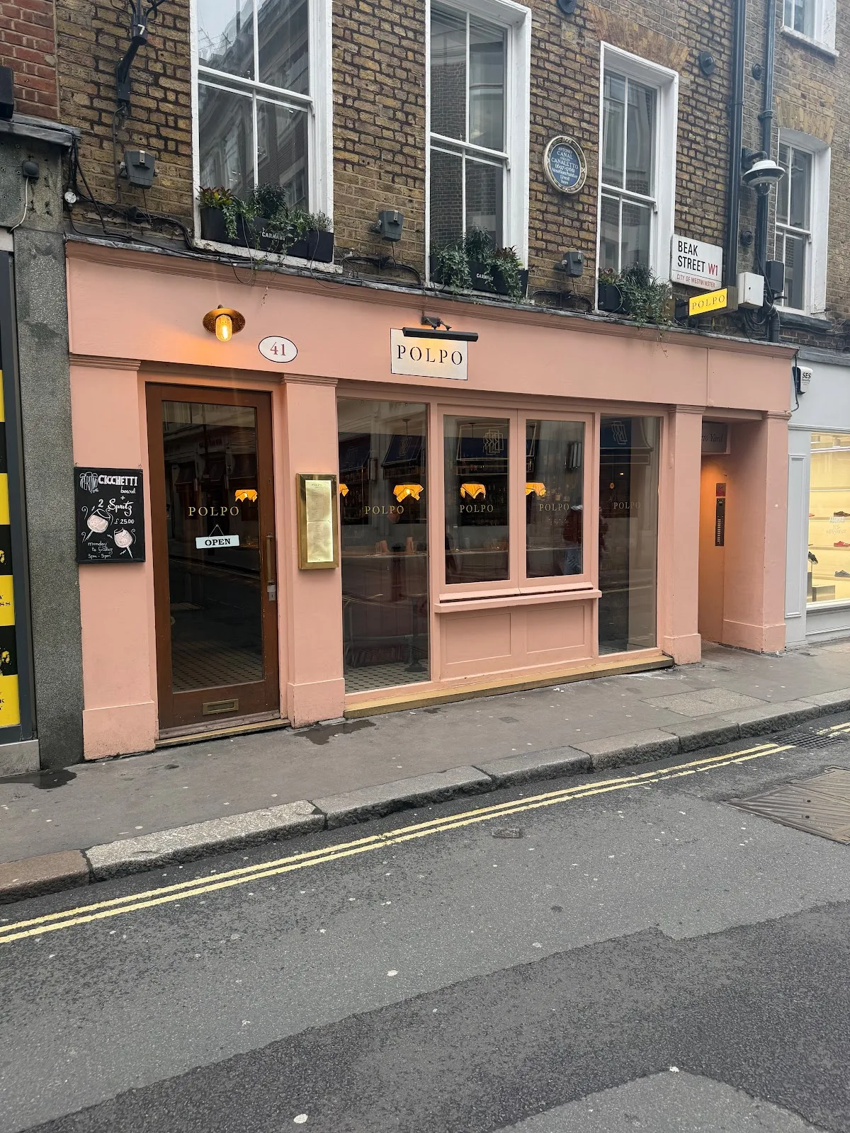 POLPO Italian Restaurant Soho