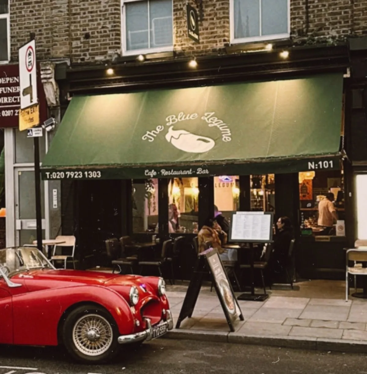 The Blue Legume Stoke Newington