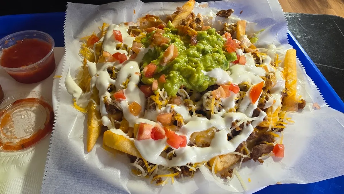 El burrito sabroson Mexican cuisine