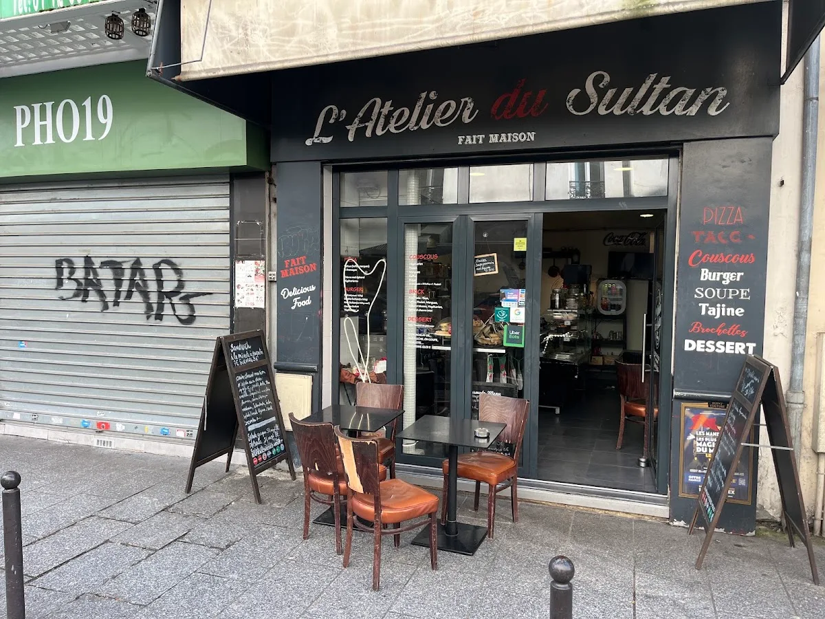 Couscous Paris 19 - Sandwichs Paris 19 | L'atelier du sultan