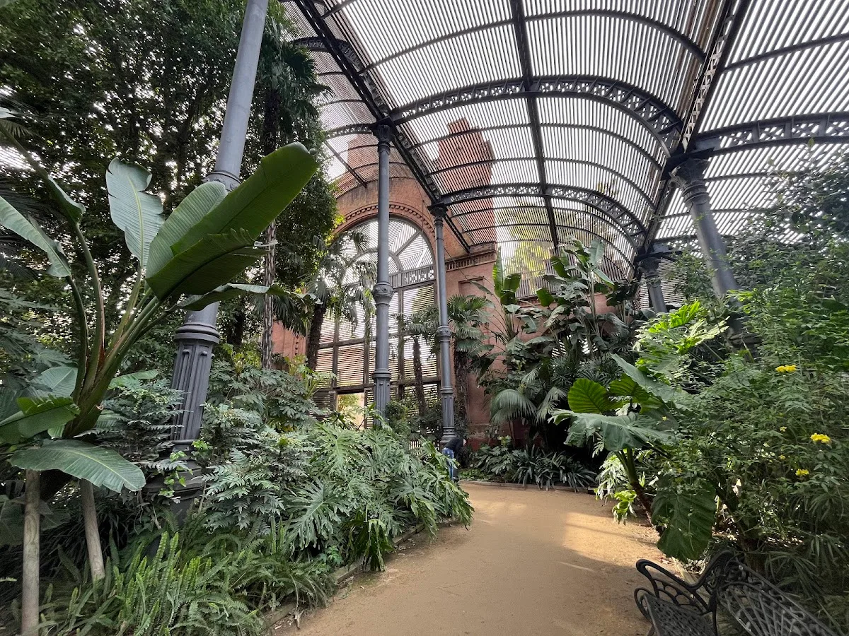 Umbráculo del Parque de la Ciudadela