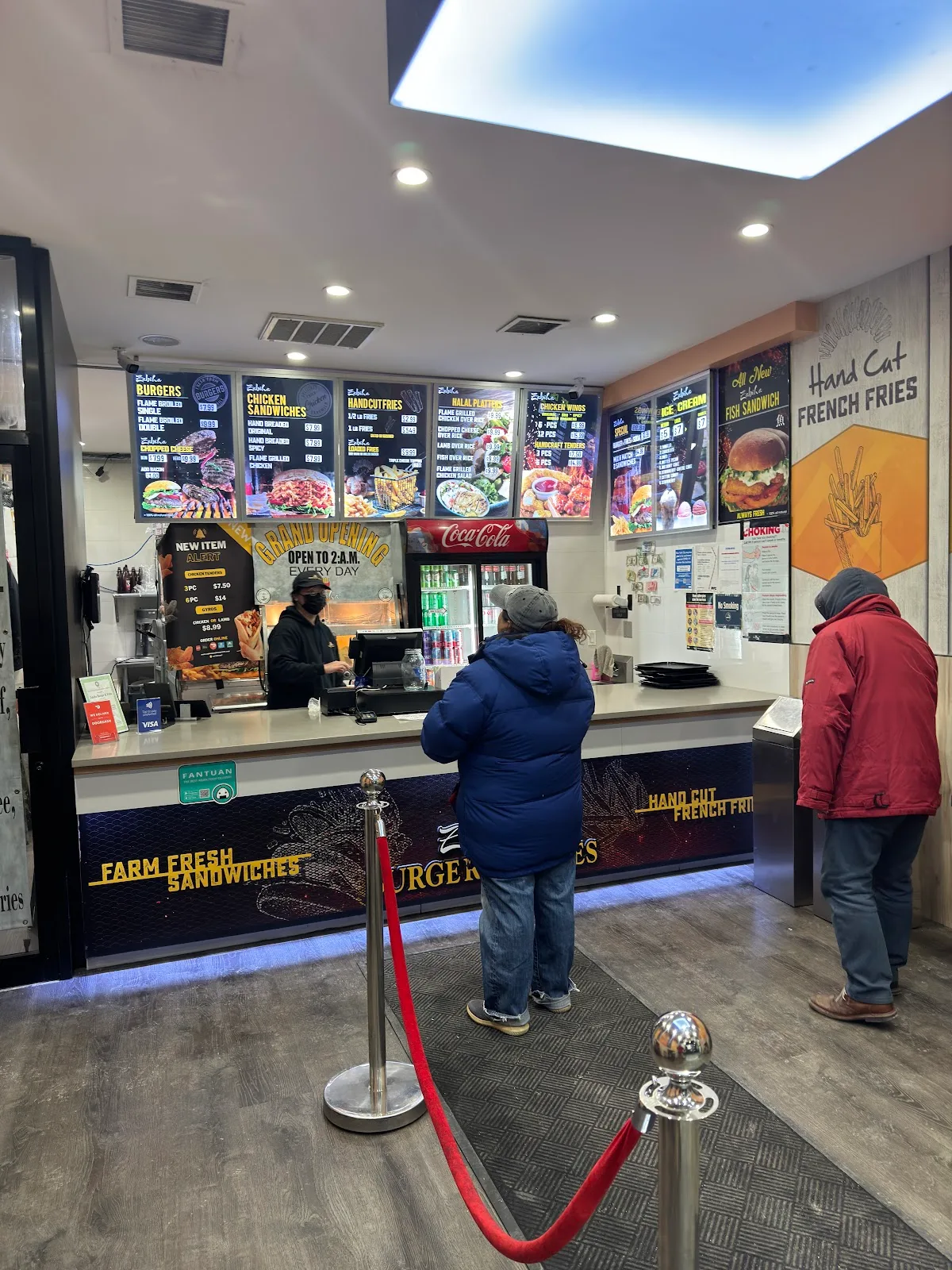Zabiha Burger & Fries