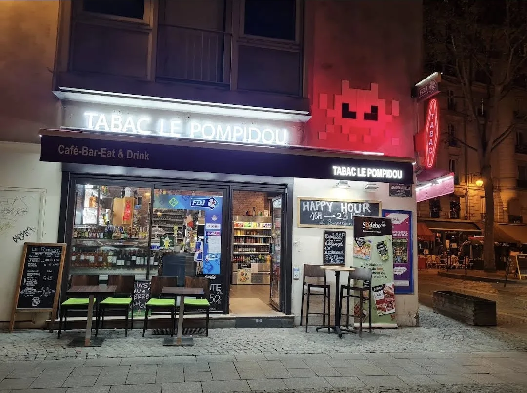 Tabac Le Pompidou - Bar - Vap CBD shop - Clés