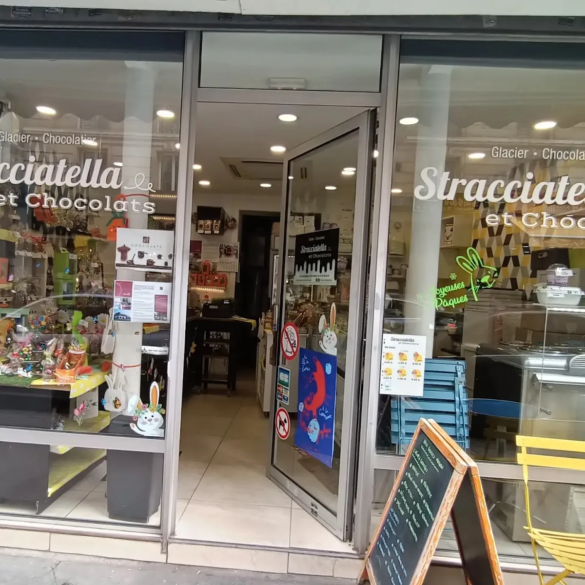 Stracciatella et Chocolats