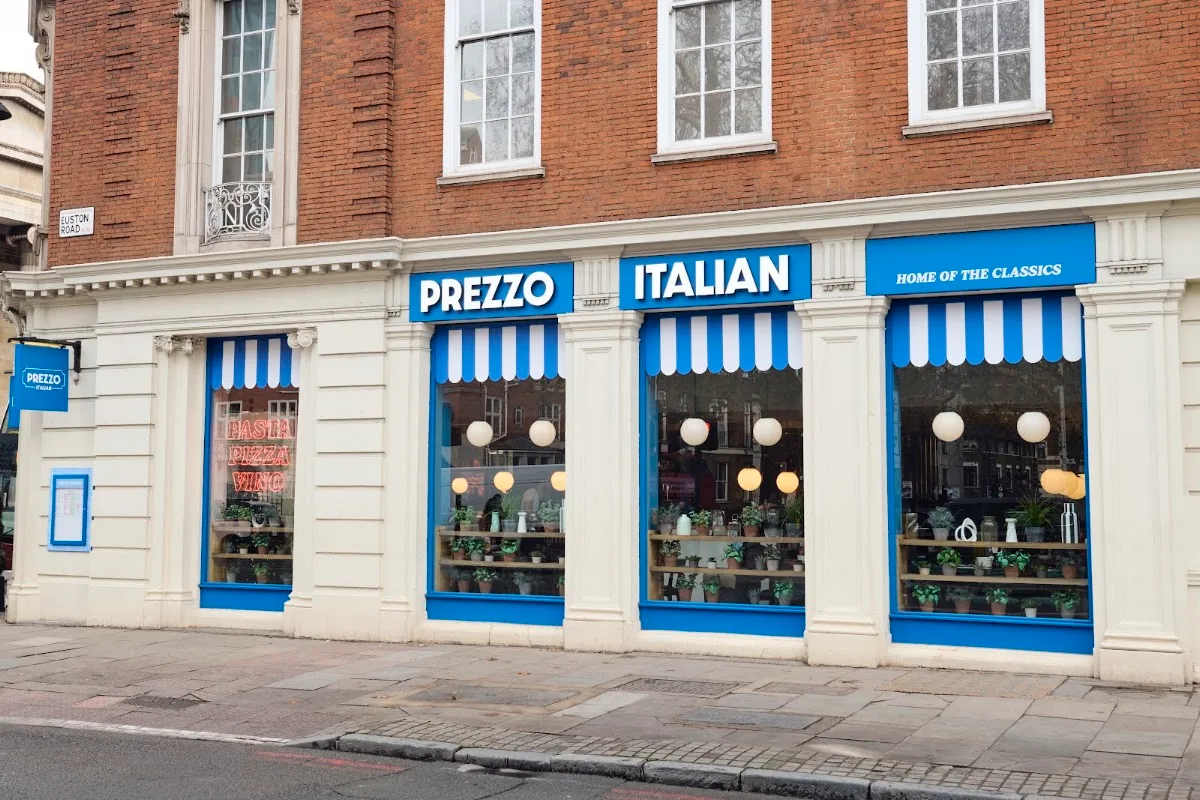 Prezzo Italian Restaurant London Euston