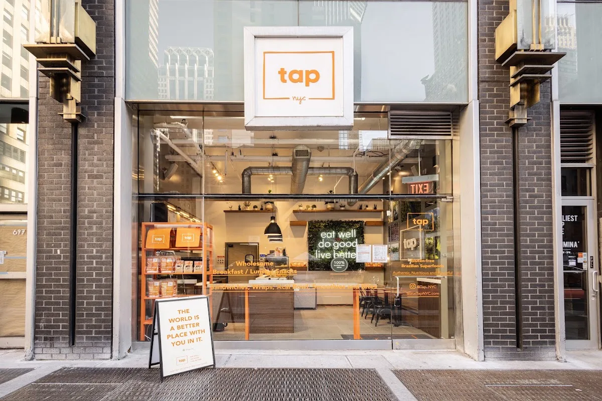 TAP Brazilian Café – 100% Gluten-Free | Tapioca Sandwiches & Açaí | Midtown East – NYC