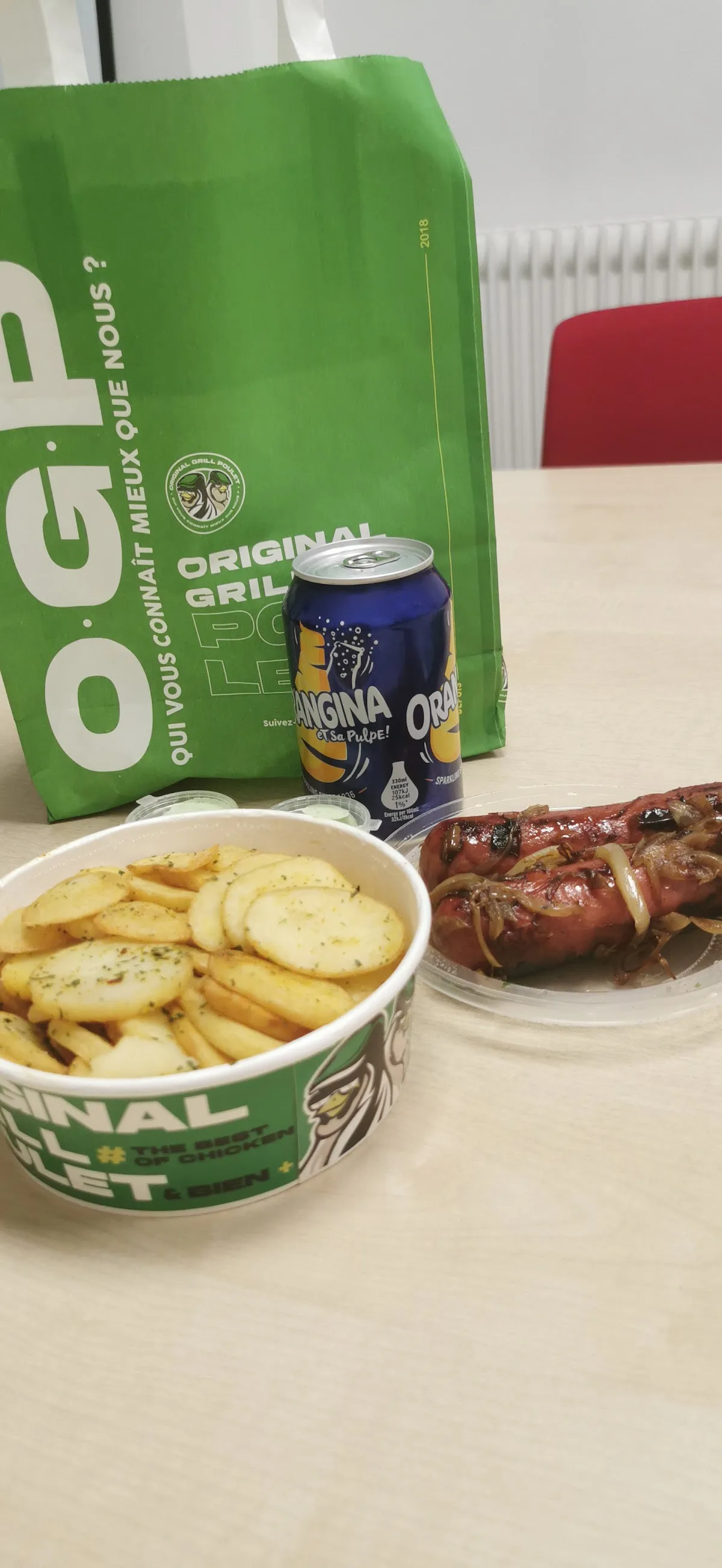Original grill poulet