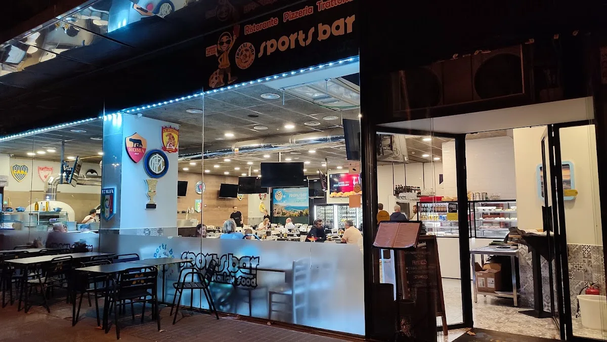 Sports Bar Menjar Italià