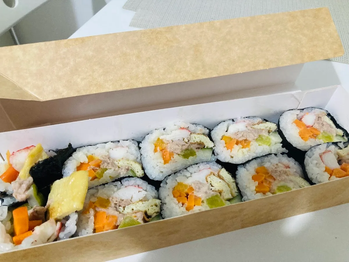 Hotdog Kimbap - Korean Street Food