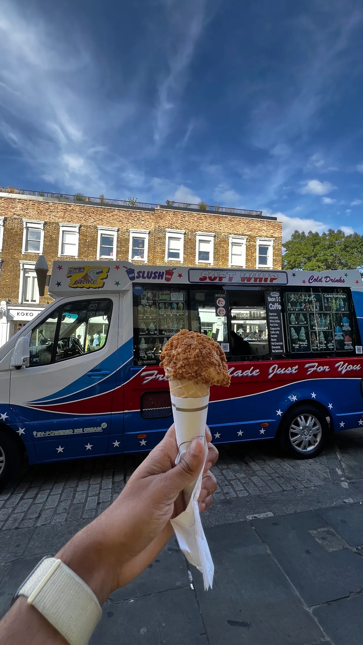 Twin Top Ice Cream Van