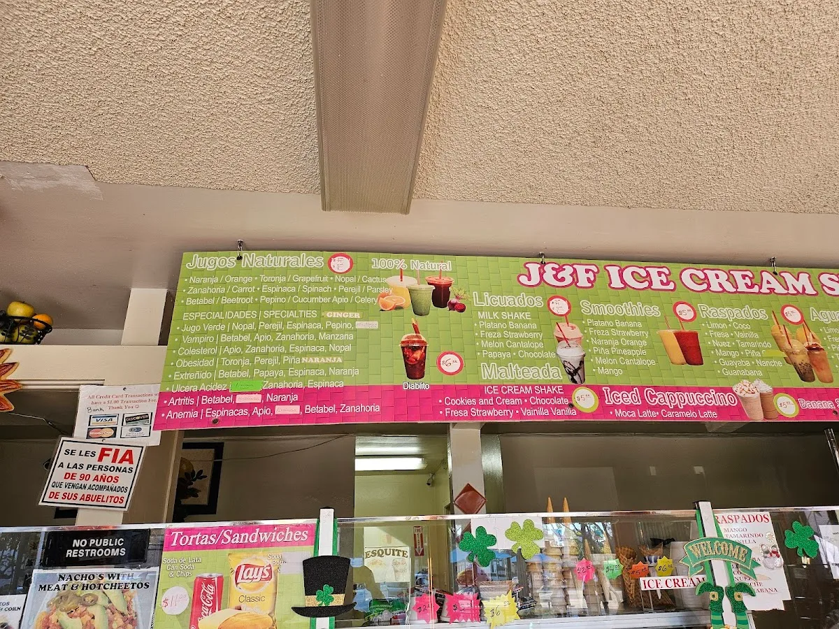 J & F Ice Cream Shop