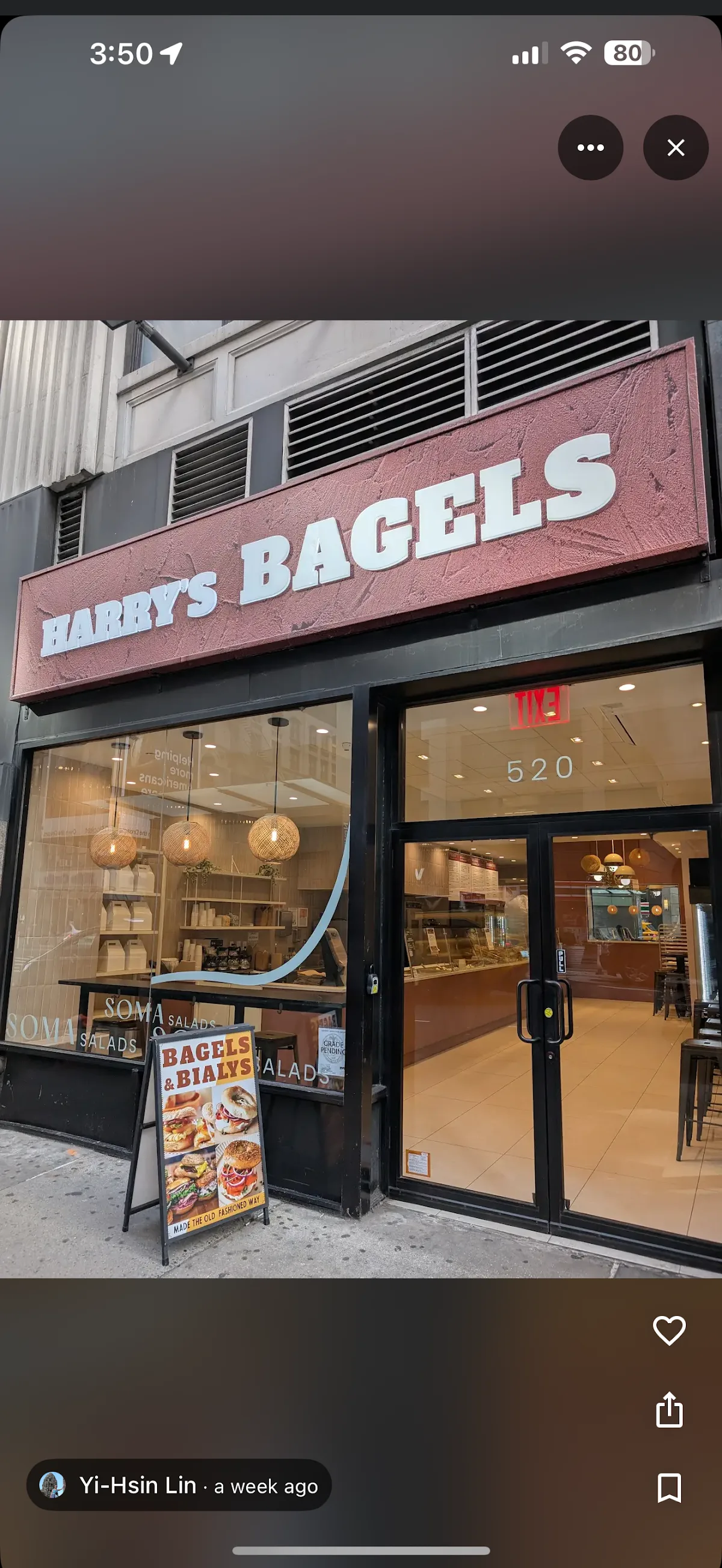 Harry’s bagels