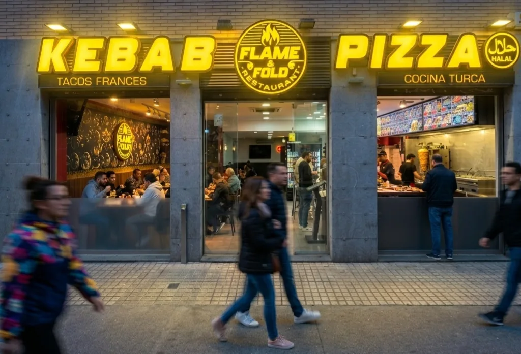 Flame & Fold | Kebab Barcelona