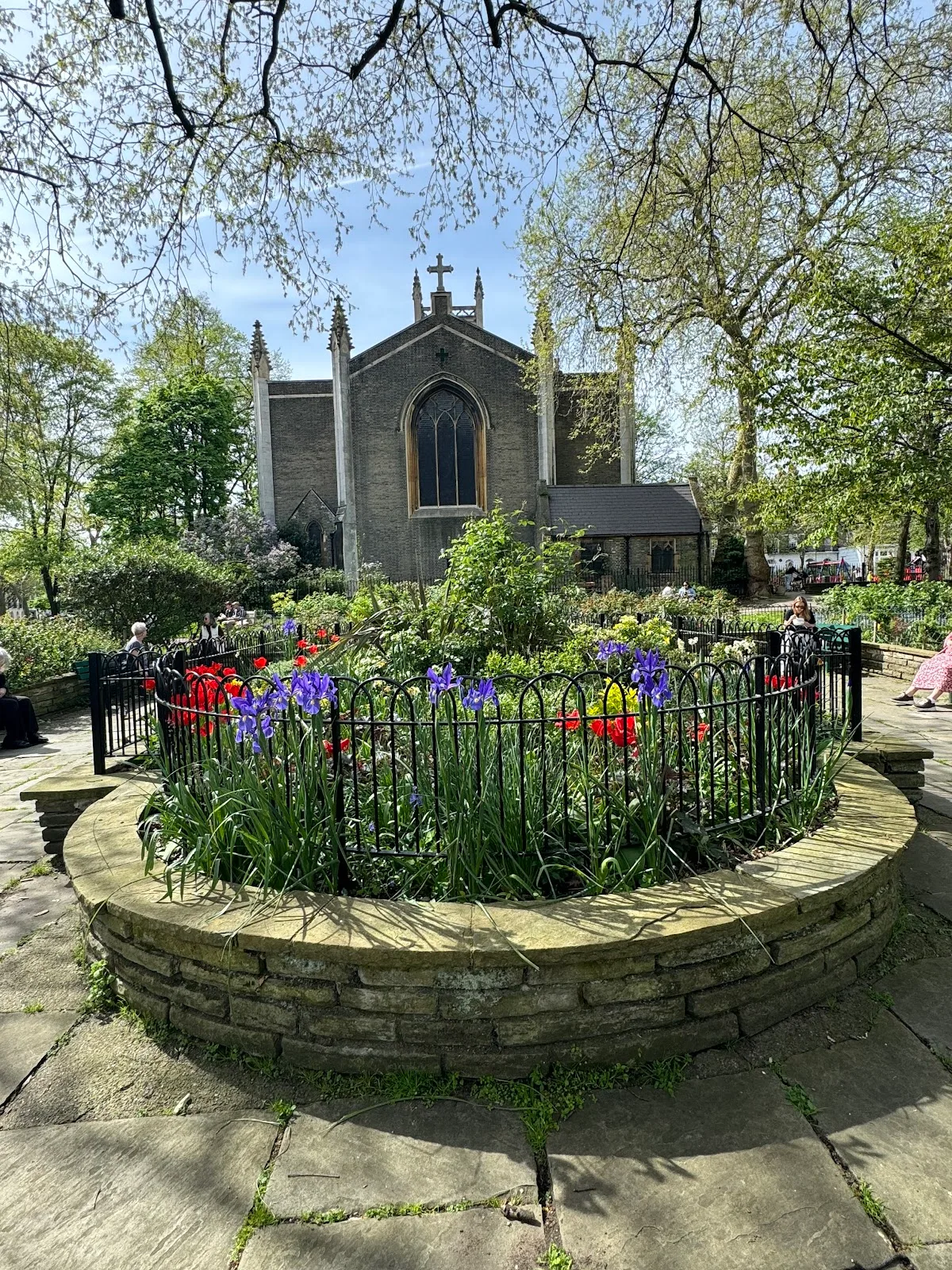 Myddelton Square garden