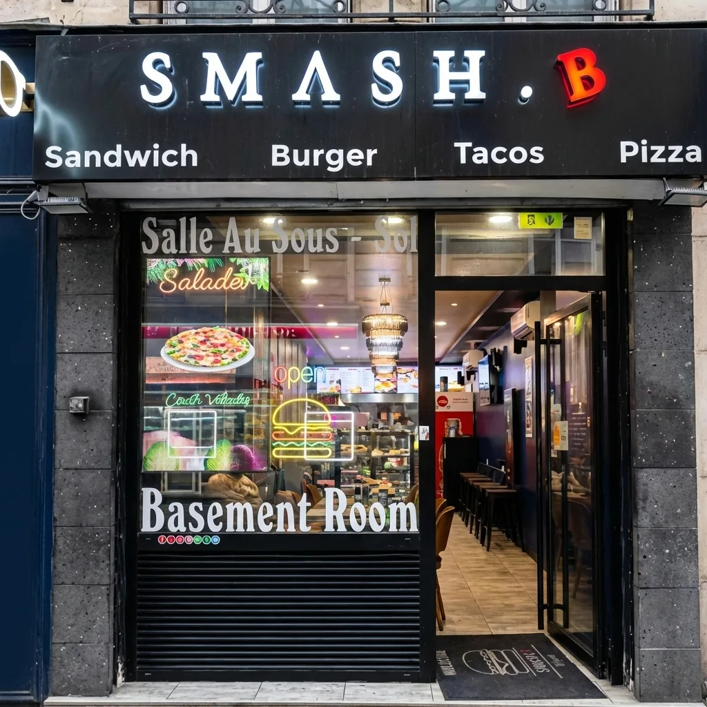 Smash.B Élysée® - Paris I Restaurant halal