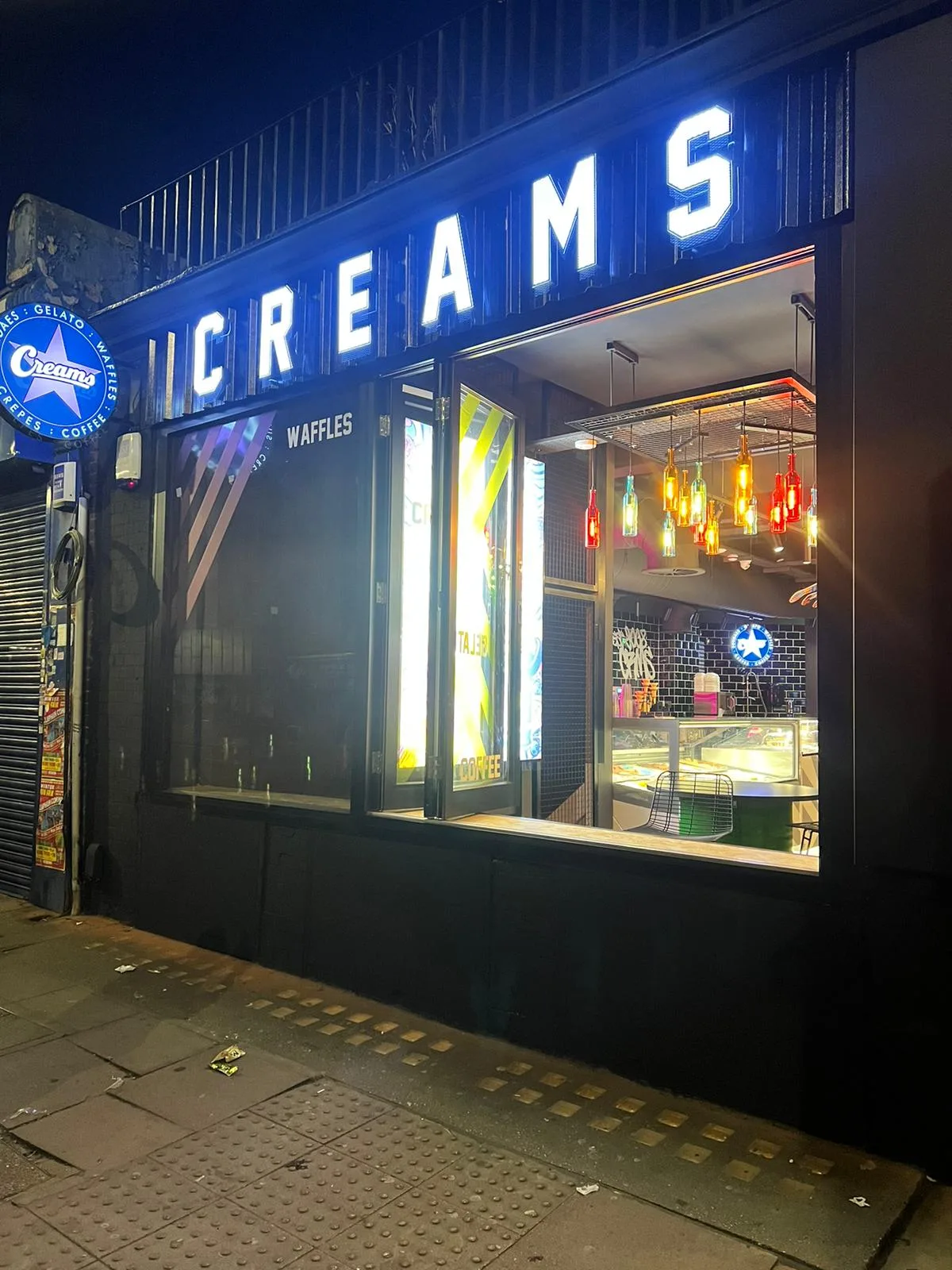 Creams Cafe Elephant and Castle